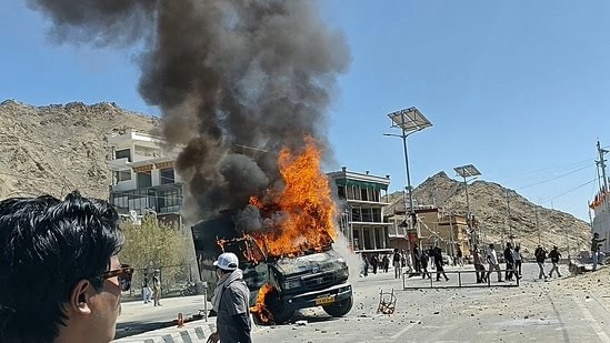 ലഡാക്കിൽ പ്രതിഷേധം കത്തുന്നു; നാല് പേർ കൊല്ലപ്പെട്ടു; നിരോധനാജ്ഞ