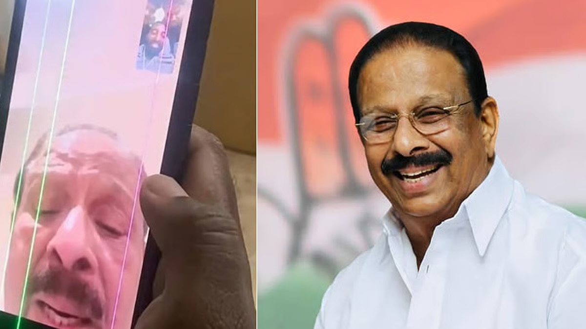 കെഎസ്‌യു നേതാക്കളോട് അക്രമത്തിന് ആഹ്വാനം ചെയ്ത് കെ സുധാകരൻ