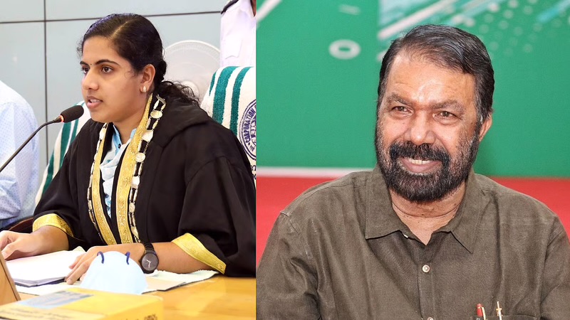 തിരുവനന്തപുരം കോർപ്പറേഷൻ തോൽവി: മേയർ ആര്യ രാജേന്ദ്രനെ പിന്തുണച്ച് മന്ത്രി വി. ശിവൻകുട്ടി