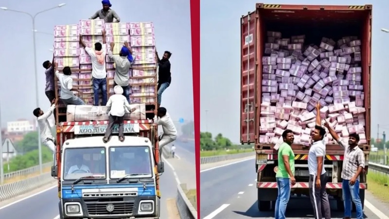 കര്‍ണാടകയില്‍ 400 കോടി രൂപ കവര്‍ച്ച: രണ്ടായിരം രൂപ നോട്ടുകളുമായി പോയ കണ്ടെയ്നറുകള്‍ തട്ടിക്കൊണ്ടുപോയ സംഭവം രാഷ്ട്രീയ വിവാദം