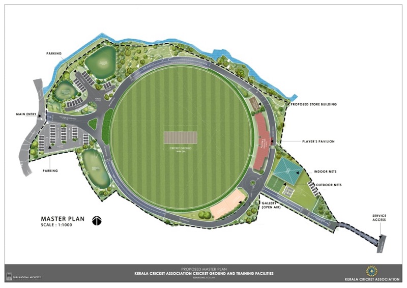 കേരളത്തില്‍ മറ്റൊരു ക്രിക്കറ്റ് സ്റ്റേഡിയം കൂടി, ഉദ്ഘാടനം ഈ മാസം