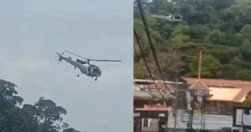 ശബരിമലയില്‍ കോസ്റ്റ് ഗാര്‍ഡ് ഹെലികോപ്റ്റര്‍ പറന്ന സംഭവം: ഗുരുതര സുരക്ഷാ ലംഘനമെന്ന് റിപ്പോര്‍ട്ട്