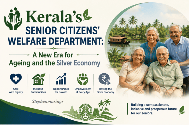 സംസ്ഥാനത്ത് വയോജന ക്ഷേമവകുപ്പ് പ്രവര്‍ത്തന സജ്ജമാകുന്നു: തസ്തികകള്‍ പുനര്‍വിന്യസിച്ചു
